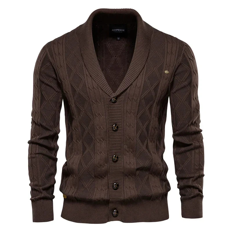 Men's Button Cardigan