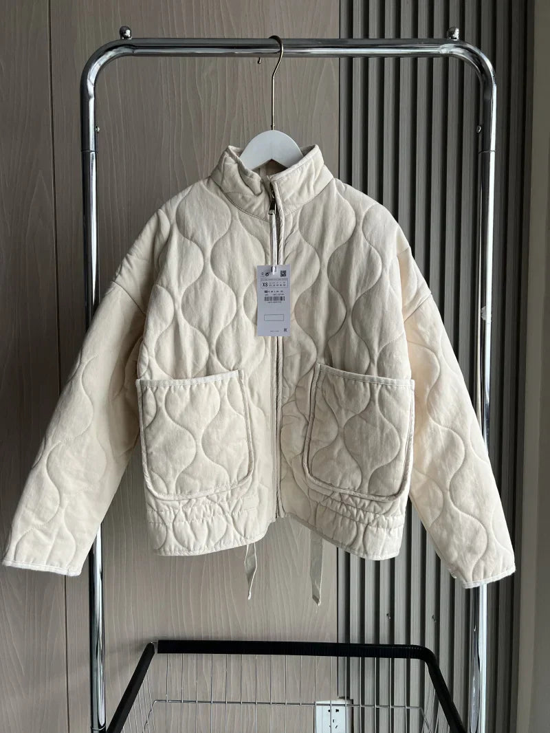 Maya | Vintage Quilted Cotton Jacket