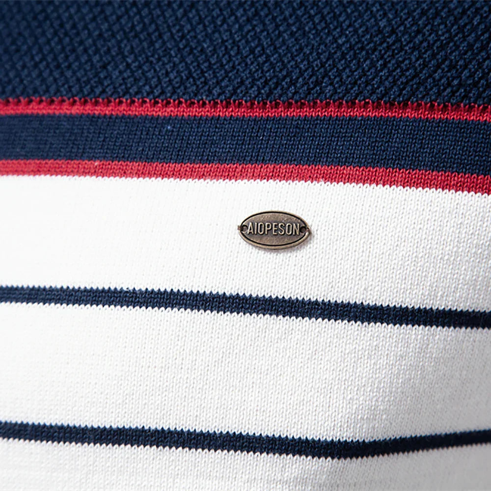 Striped Knit Men’s Sweater