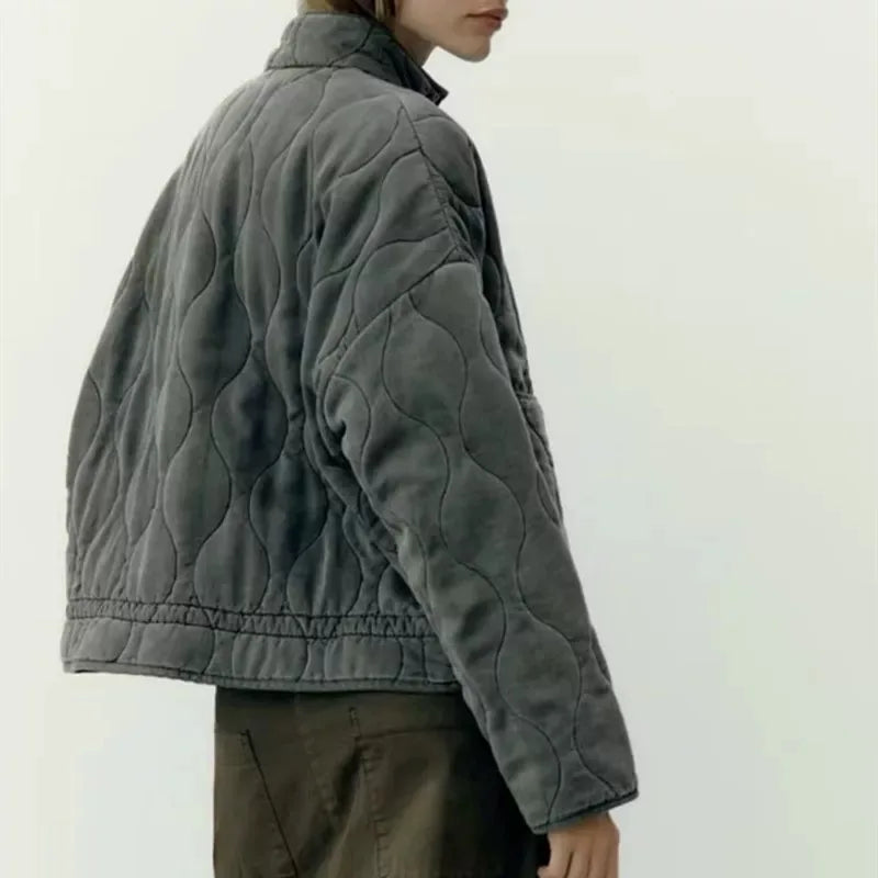 Maya | Vintage Quilted Cotton Jacket