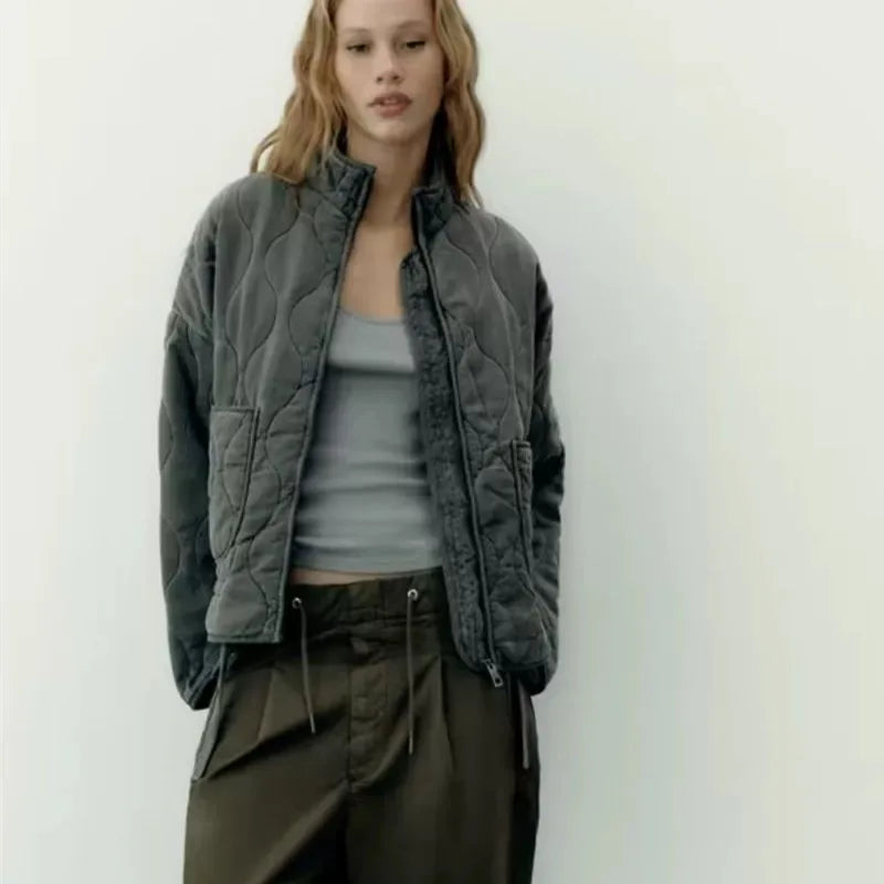 Maya | Vintage Quilted Cotton Jacket