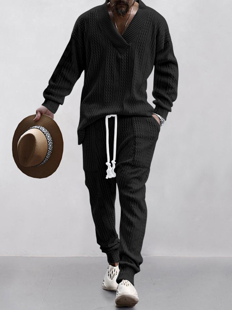 Jacob™ | Jacquard Cable Sports Set