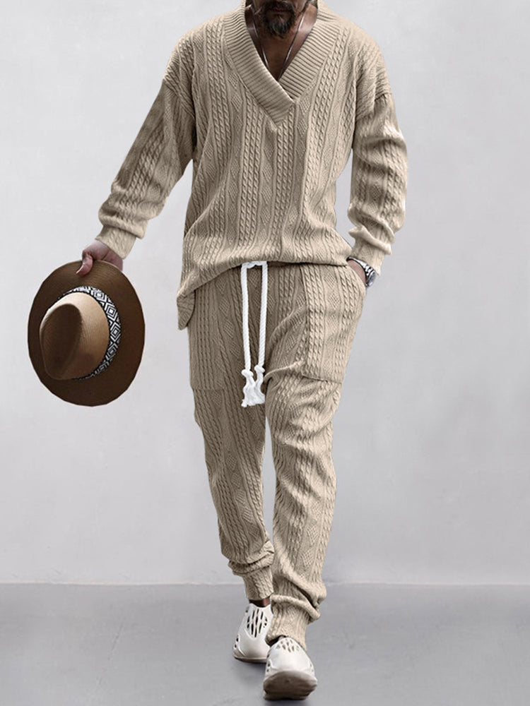 Jacob™ | Jacquard Cable Sports Set