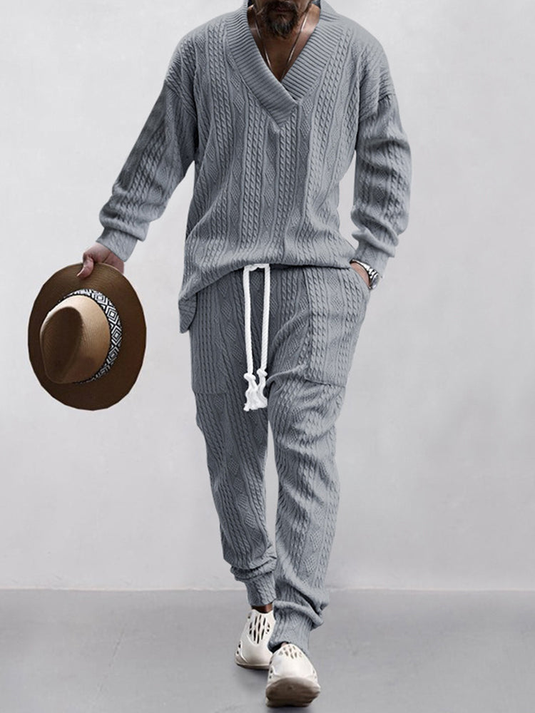 Jacob™ | Jacquard Cable Sports Set