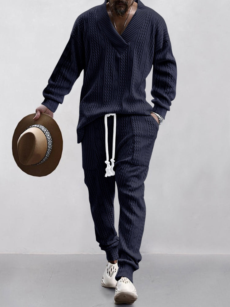 Jacob™ | Jacquard Cable Sports Set