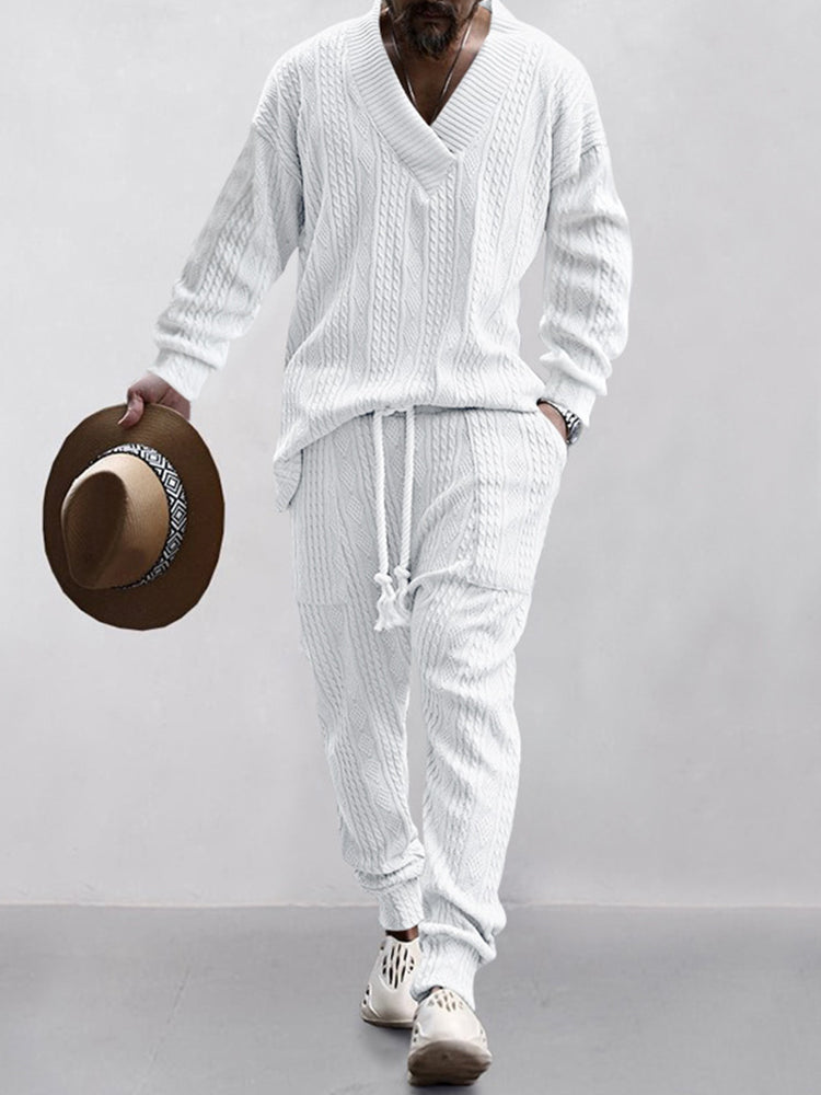 Jacob™ | Jacquard Cable Sports Set
