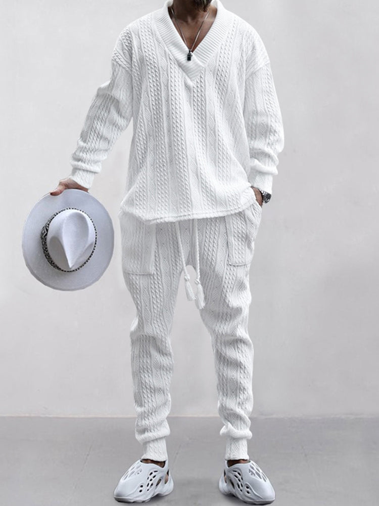 Jacob™ | Jacquard Cable Sports Set
