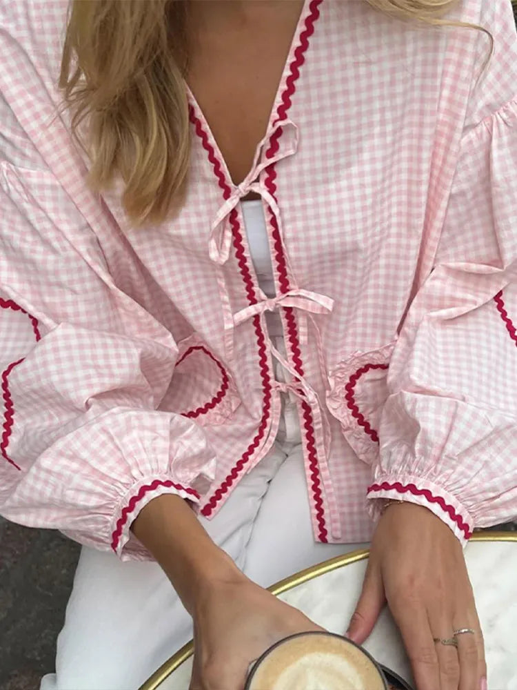 Ceiliea - Heart Blouse