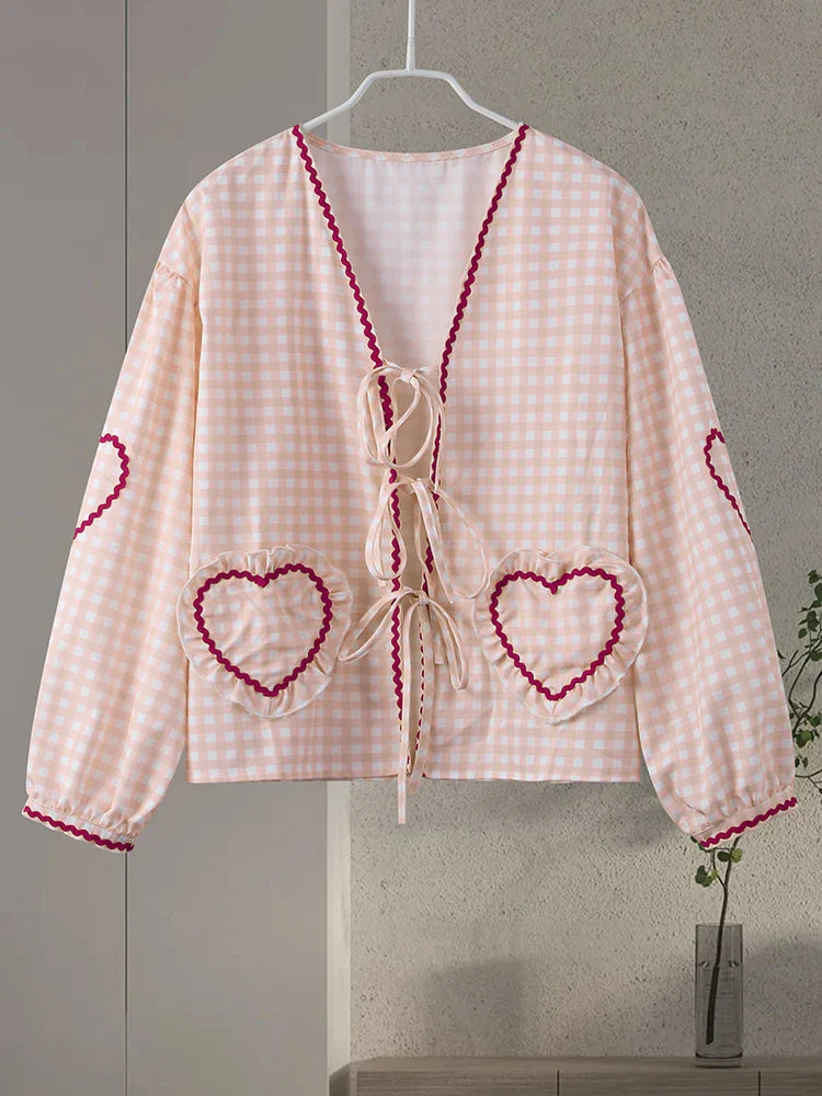 Ceiliea - Heart Blouse