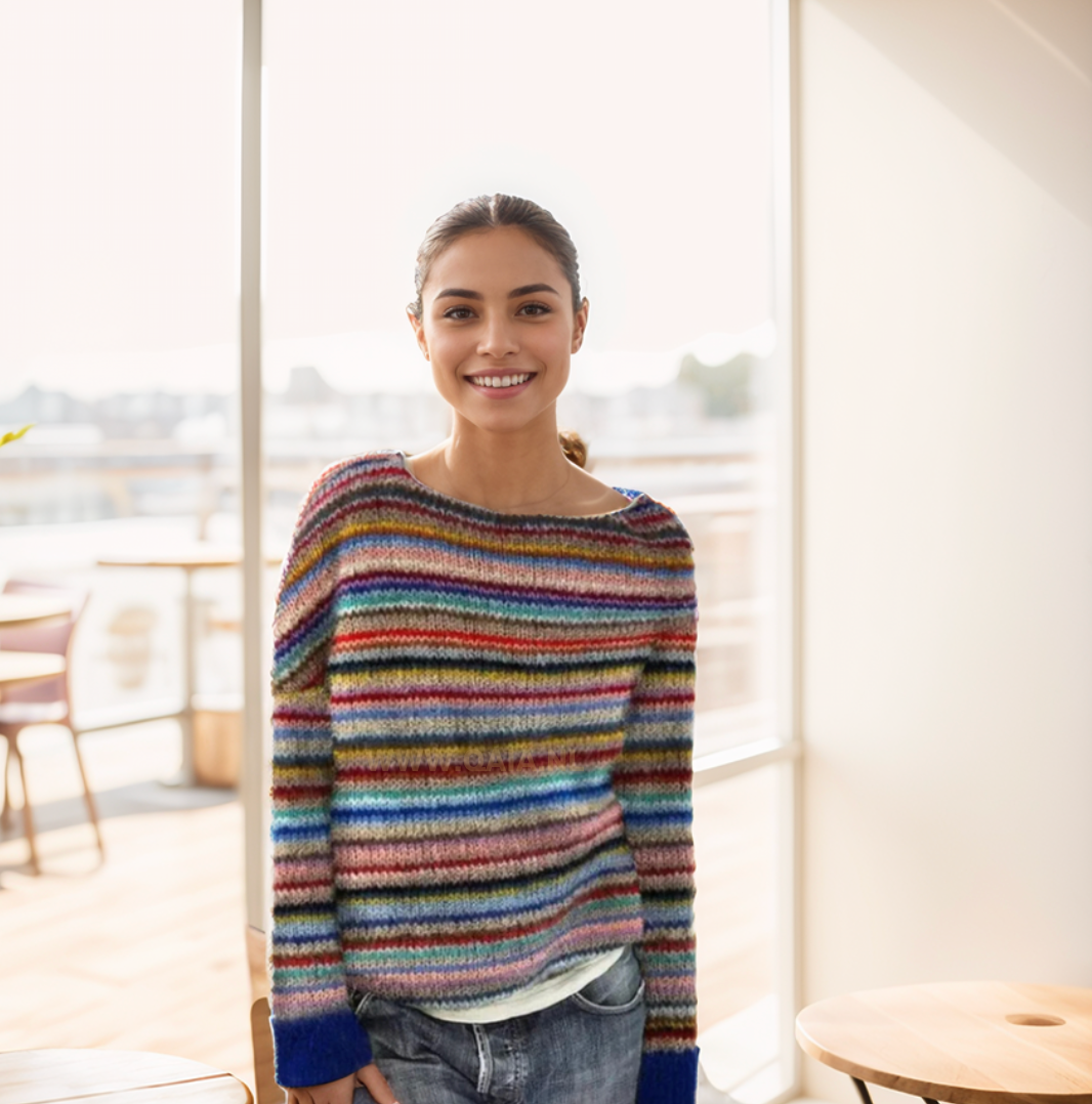 MOYRA- COZY FAIR ISLE SWEATER