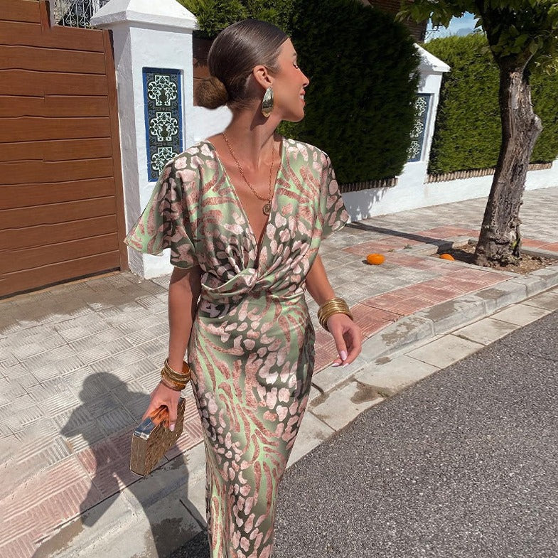 ASHA™ | TWISTED MAXI DRESS