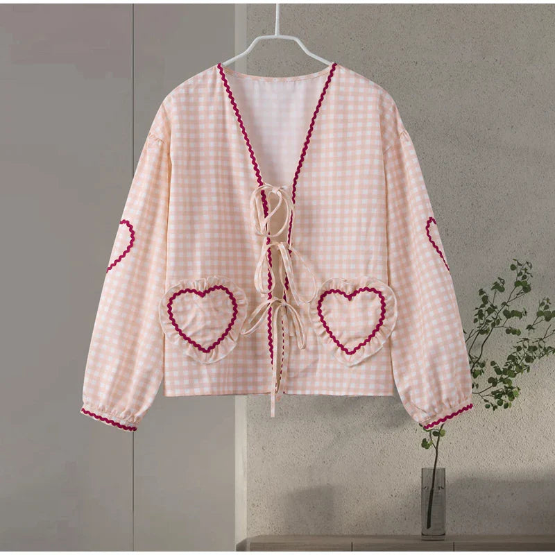 Ceiliea - Heart Blouse