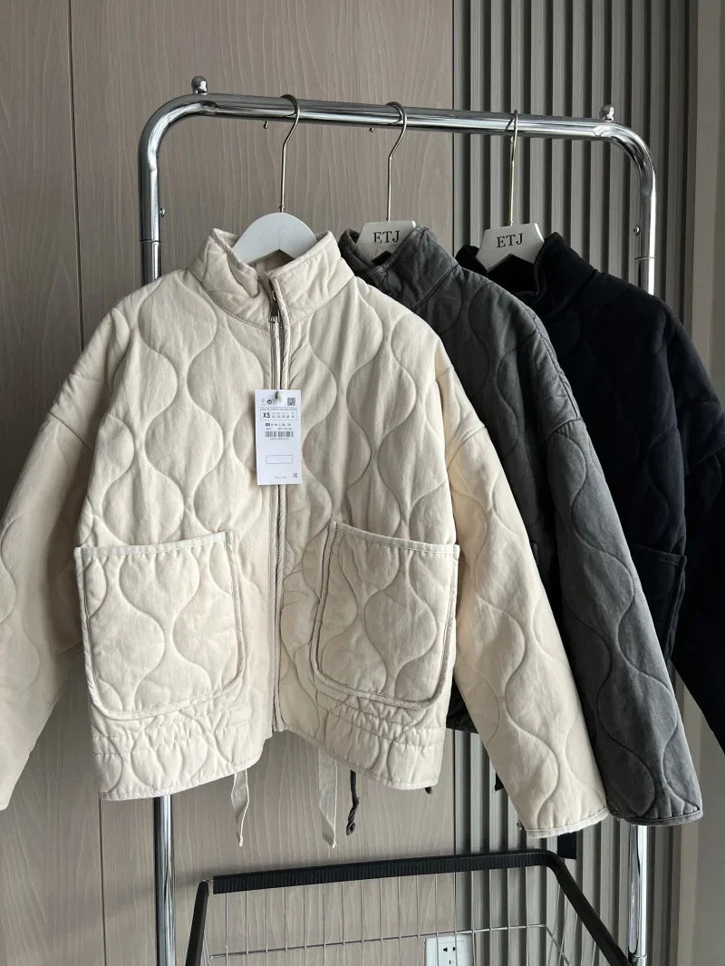 Maya | Vintage Quilted Cotton Jacket