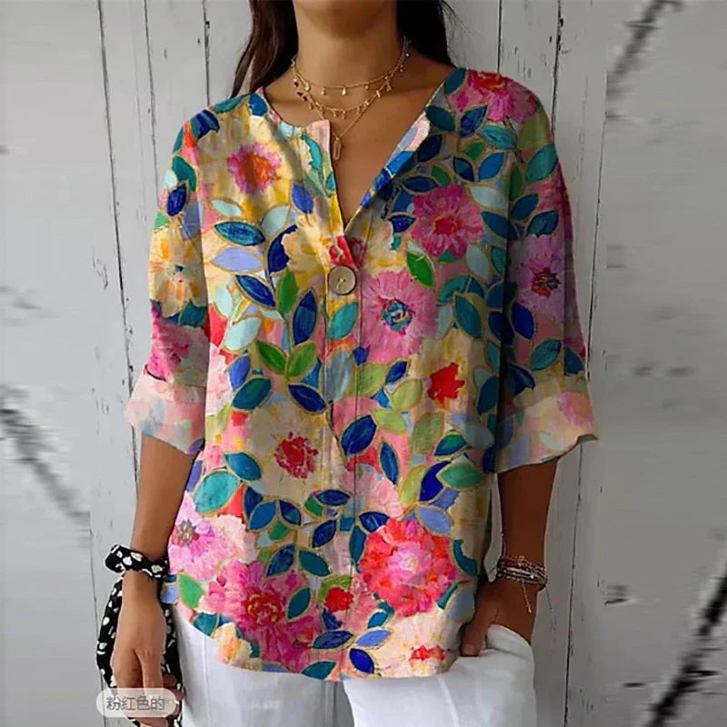 Sadie™ | Elegant Floral Blouse
