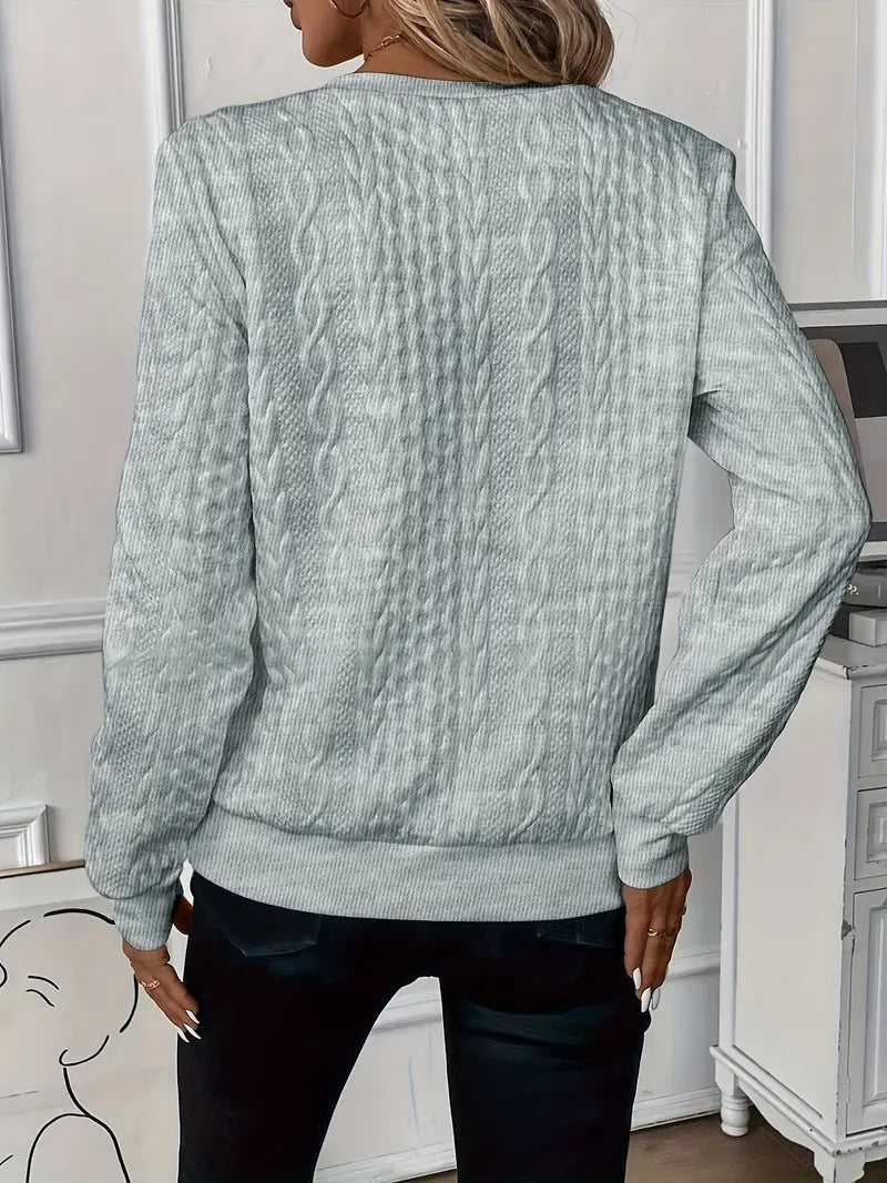 Luz - Elegant Jumper with Zip