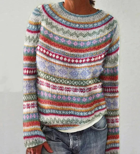 MOYRA- COZY FAIR ISLE SWEATER