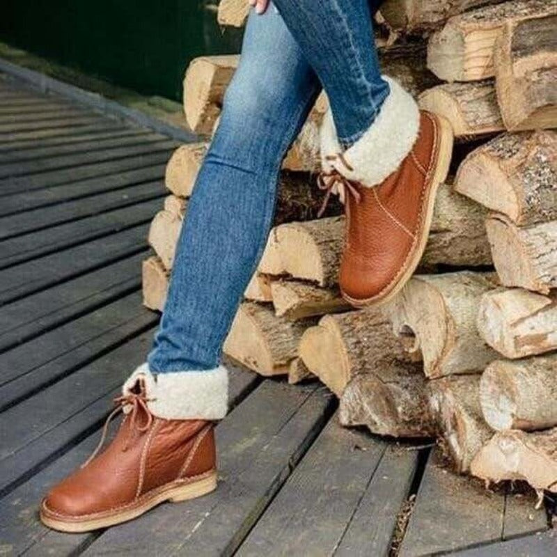 Lorna™ - Step-In Boots with Cozy Fleece Lining