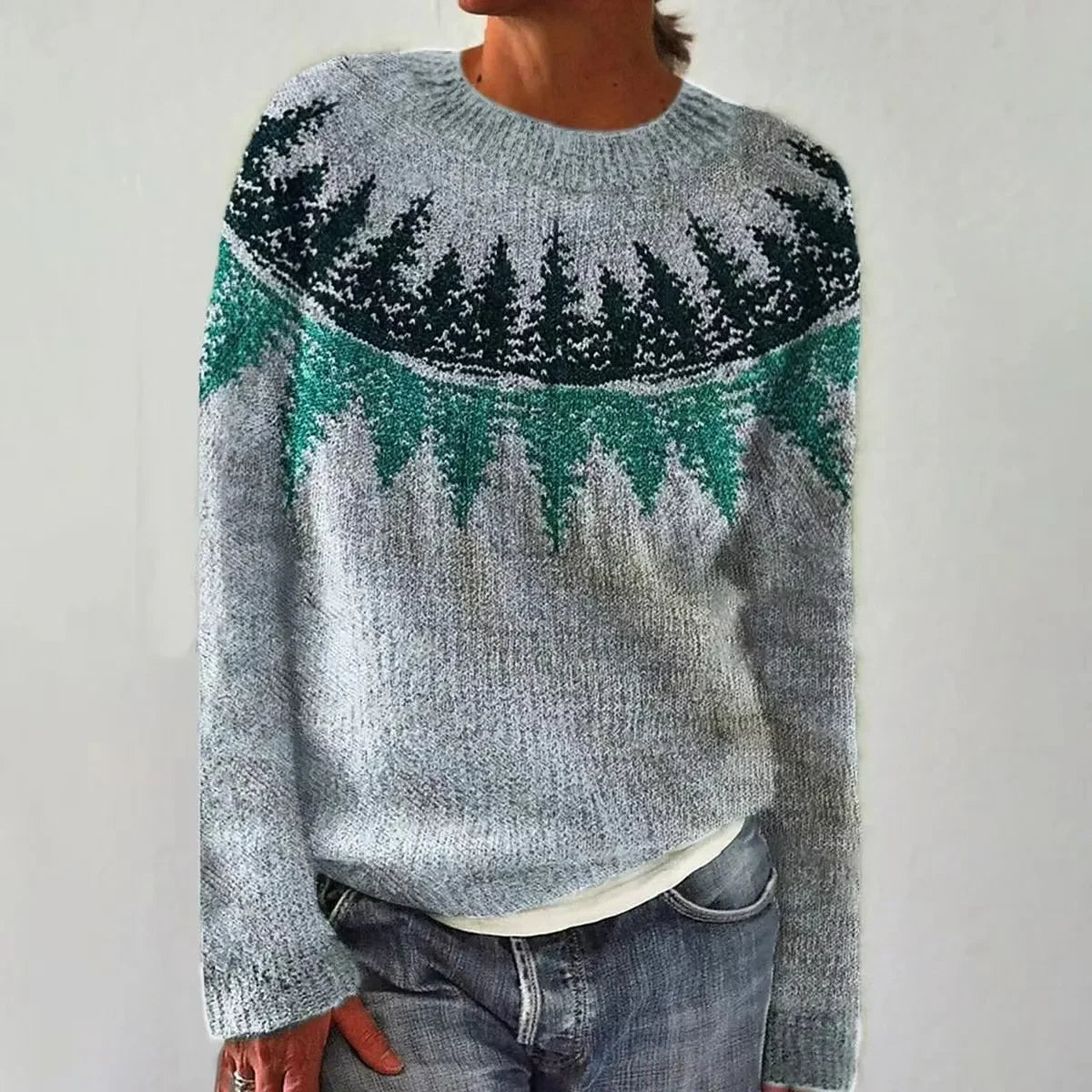 MOYRA- COZY FAIR ISLE SWEATER