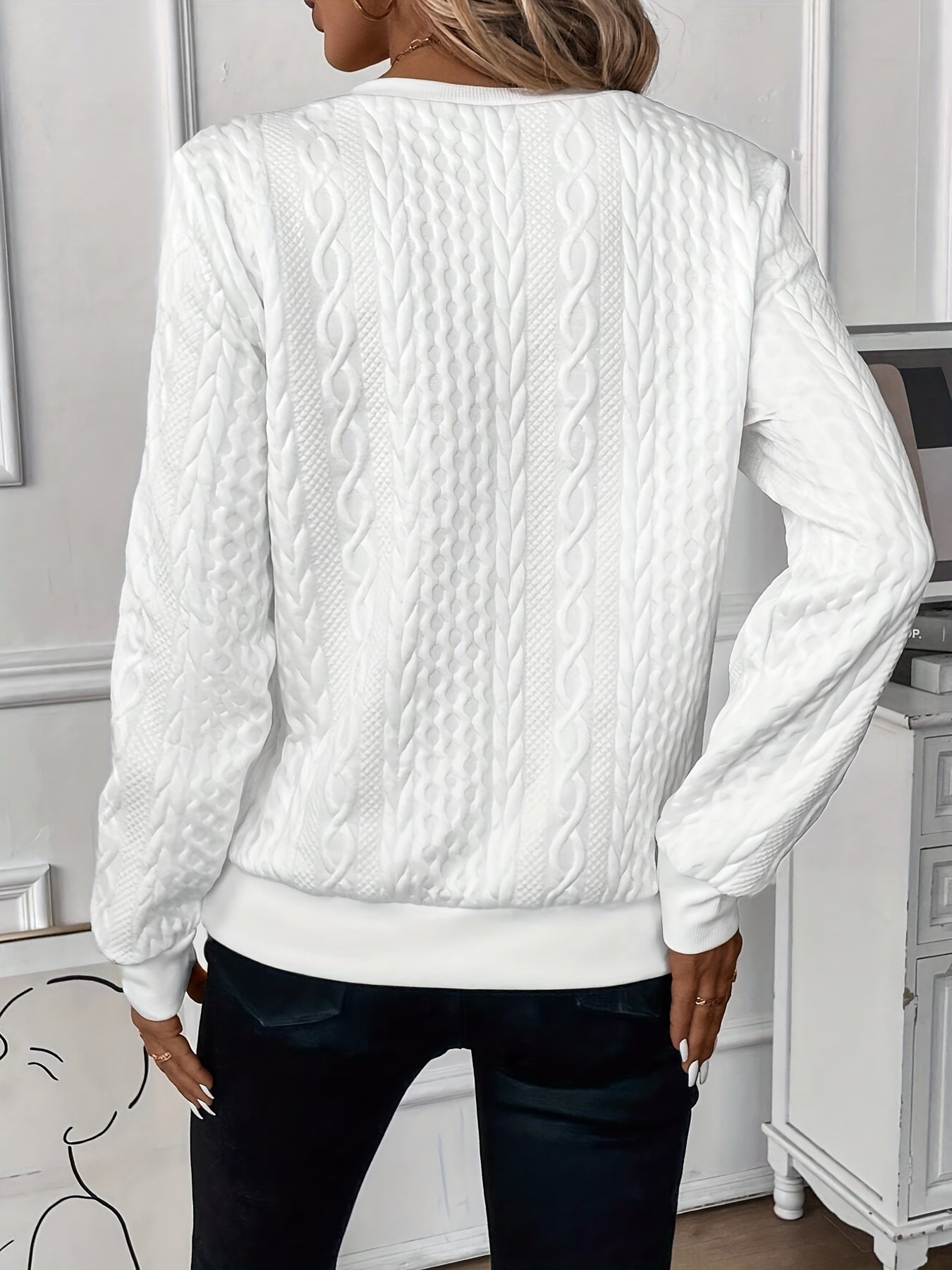 Luz - Elegant Jumper with Zip