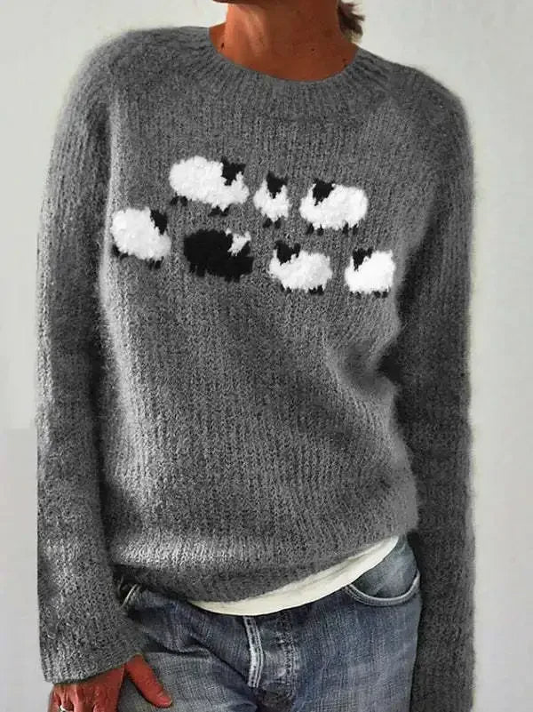 MOYRA- COZY FAIR ISLE SWEATER