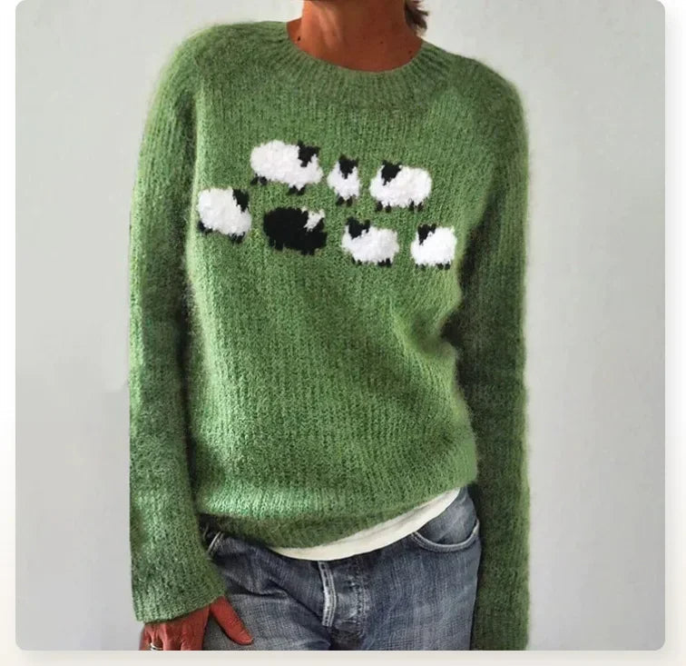 MOYRA- COZY FAIR ISLE SWEATER