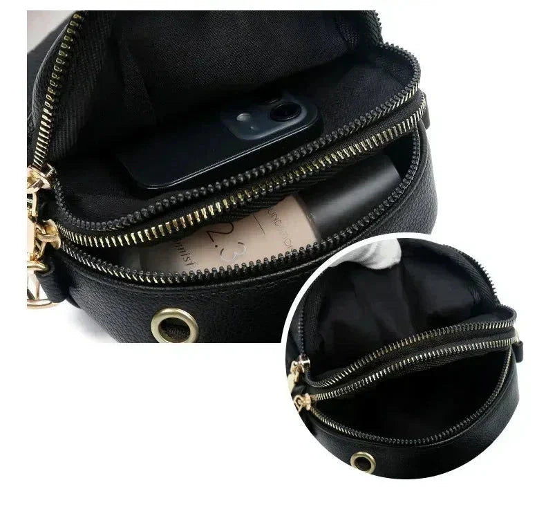 Maytê Retro Leather Women's Bag