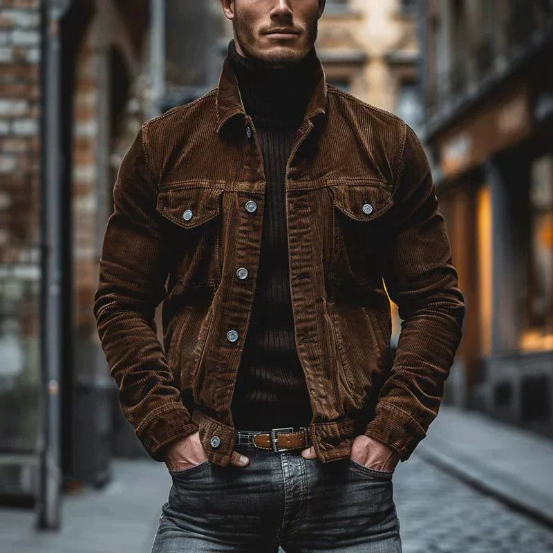 Charles™ | Elegant Cord Jacket