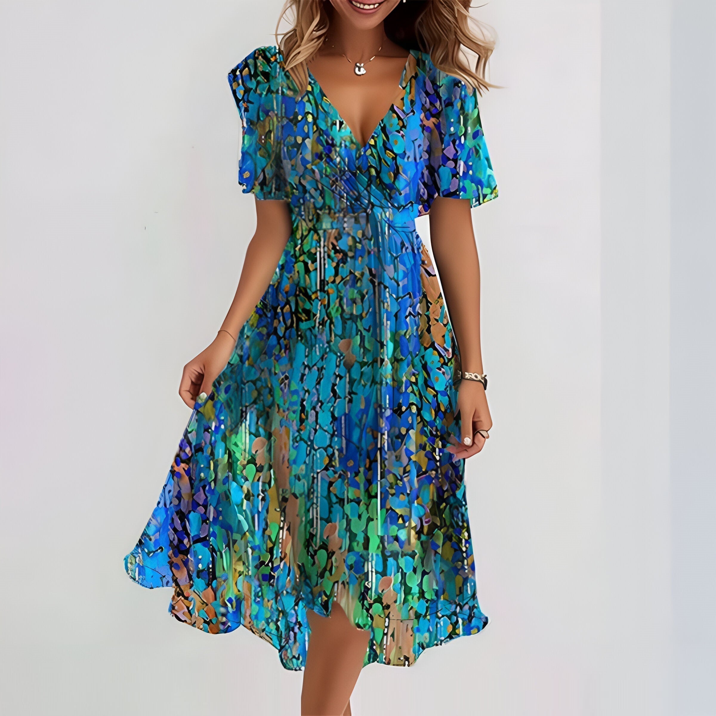 Deborah™ | Elegant Midi Dress