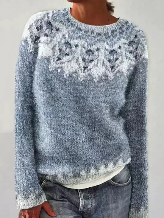 MOYRA- COZY FAIR ISLE SWEATER